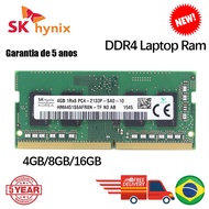 SK hynix Memory DDR4 4GB 8GB 16GB RAM 2133MHZ 2400MHZ 2666MHz 3200MHZ PC4-21300S PC4-25600S SO-DIMM 
