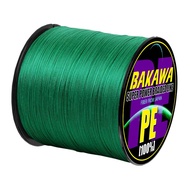 Tali Pancing Braided Fishing Line BAKAWA Fishing Line 300M 100M 500M 1000M 12 Strands Braided Fishin