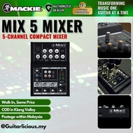 Mackie Mix5 5-channel Compact Mixer  ( Mix-5 / MIX5 )