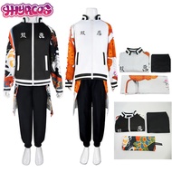 §≈ Anime Tokyo Revengers Smiley Kawata Nahoya Cosplay Baseball Jacket Zip Up Coat 3D Printed Coat