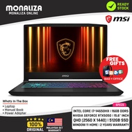 MSI Katana Gaming Laptop (15 HX B14WEK-435MY) Intel Core i7-14650HX | RTX 5050