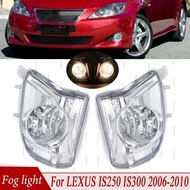 Car Front Bumper Fog Light Assembly Fog Lamp Front Foglight With Bulb For Lexus IS250 IS300 2006-201