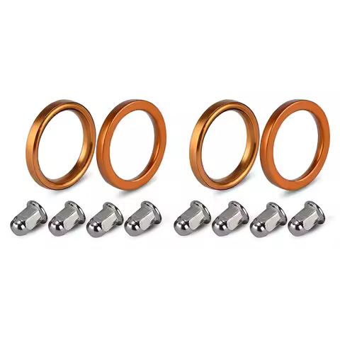 Exhaust Muffler Pipe Gasket Nut For Honda Nighthawk Rebel 250 XR200R XR250R XL250R XL500R Magna 700 