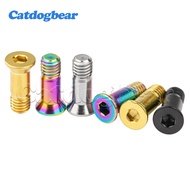 Catdogbear Titanium Bolt  bicycle rear wheel screw M5x14.5mm