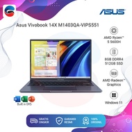 ASUS Laptop Vivobook 14X M1403QA VIPS551 AMD Ryzen 5 5600H 8GB 512GB SSD