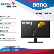 BENQ 27" BENQ GW2780 / GW2780T EYE-CARE MONITOR / 27" IPS / 1920x1080@60HZ FHD / 250NITS / 5MS(GTG) 