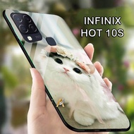 Softcase Glass for Infinix Hot 10S | GK13 | Case Hp Infinix Hot 10S | Case Infinix Hot 10S | Kesing hp Infinix Hot 10S | Casing hp Infinix Hot 10S | Softcase Infinix Hot 10S | Silikon Infinix Hot 10S | Silikon hp Infinix Hot 10S  | AIGOGO