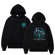 Anime Psychopass Hoodies Mens Streetwear Four Seasons Clothes Tee