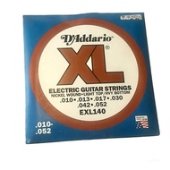 D'Addario EXL140 XL Electric Guitar Strings Light Top/Heavy Bottom 10-52