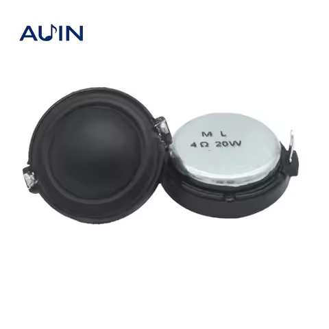 AUIN 2 Pcs 30MM 4 Ohm 20W Tweeter Speaker Silk Film 20-core Hifi Silk Treble Mini Loudspeaker DIY Bl