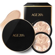 【Age 20's】Signature Essence Cover Pact Intense Case  + 2 Refills