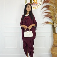 Diana Batik - KAFTAN VISCOSE POLOS NO LACE | Kaftan Viscose | Kaftan Lebaran
