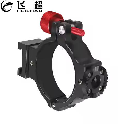 OM7 7P Handheld Gimbal Extension Adapter O Ring Clip Cold Shoe 1/4 Rosette Gear for DJI OSMO Mobile 