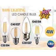 E14 E27 Candle LED Light Bulb Warm White  Candle Bulb