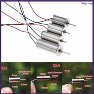 [hot]DC3.7V 40000-50000rpm 612 614 716 Hollow Cup Motor Coreless Motor for RC HM