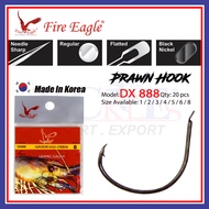 20's Fire Eagle Prawn Hook DX 888 Prawn Hook / Udang Galah Hook