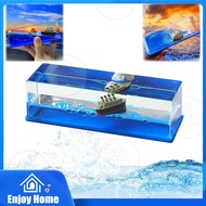 Cruise Ship Fluid Drift Bottle Unsinkable Boat Box Titanic Cruise Ship Model Liquid Wave Cruise Ship