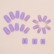 !!! Fake Nails Nail Art Graduation Aesthetic Original School Children Complete Wedding Hand 1 set of