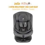 Joie i-Spin Multiway 360 Spin Car Seat from newborn 40cm to 125cm (Approx. 7years)