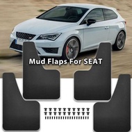 Car Mud Flaps Front Rear Fender Mudflaps For Seat SEAT Leon ST Cupra R 1 2 3 3.5 4 Ibiza 6l 6j 6k Al