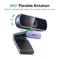 UGREEN 2K Webcam with Microphone Full HD USB Web Camera Auto