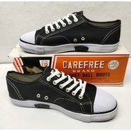 Carefree Low Cut Canvas Shoes Original 775 Black | Kasut Kanvas Hitam | Sepak Takraw Shoes