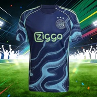 [Fan Version] 25-26 season Ajax away high-quality AAA level high-quality short sleeved fan jersey S-