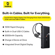 Baseus EnerFill FC41 Power Bank 67W/100W/145W 10000mAh/ 20000mAh/25000mAh capacity Digital Display w