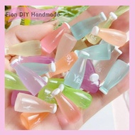10Pcs/Pack | Mix Resin DIY Accessories | Yes Bottle | DIY Key Chain | DIY Phone Casing | 网红彩色透明YES饮料