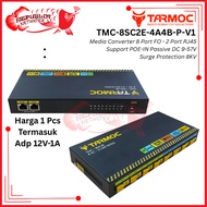 Tarmoc TMC-8SC2E-4A4B-P-V1 | Media Converter Switch 8FO 2LAN / 8 FO 2 LAN 10/ 100Mbps POE IN 9-57 VO