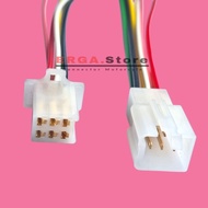 6 PIN MINI MALE CONNECTOR SOCKET/FEMALE