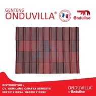 Onduvilla Shaded Red / Atap Bitumen / Genteng Aspal