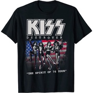 KISS Band T-Shirt - Destroyer The Spirit of 76 T-Shirt