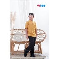 TOP OHBABY BRAND CHILDREN'Skoko CODE YT 4 AGES 4-5 YEARS MADE OF TOYOBO MATERIAL IN TURMERIC YELLOW