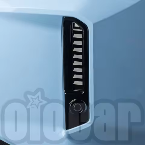 ACEXXON Horizontal Glossy Black Rear Bumper Reflector Inserts for BMW G87 M2 M2 CS