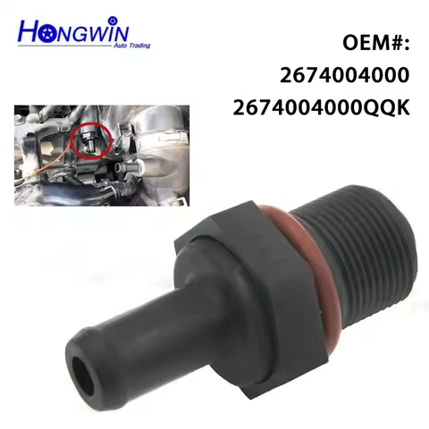 New Crankcase Ventilation PCV Valve 2674004000 For Europe KIA Picanto 11-20 1.2 Hyundai I10 2010-13 