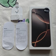 Box iphone 16 iBox Desert TitaniumPro Max RemovedOriginal
