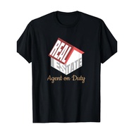 Real Estate Agent on Duty for Realtors Houses Gift T-Shirt