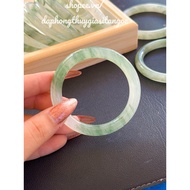 Orange stone bracelet with moss stone point sdep size 50-52mm