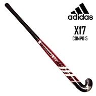 Adidas X17 Compo 5 Sbow Composite Hockey Hoki Stick (Red)