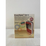 EASYSURE GCU 3-in-1 Blood Glucose, Cholesterol & Uric Acid Test Meter-2 Years Warranty& MDA Approved