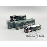 MP56 MP57 Singapore Bus Model (1:110 Scale) Service 961 61 MAN A22 Xiang Xiang Ad Bus Model