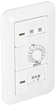 【中古】パナソニック(Panasonic) 埋込電子浴室換気スイッチセット WTP53916WP