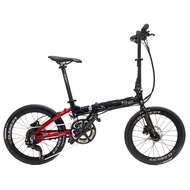 FNHON (Unassembled) Blast 451 20" Climbing M6000 11-36T 20s Folding Bike - Black/Red