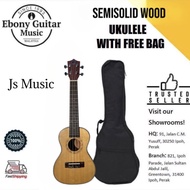 Js Music semisolid wood 24”Ukulele