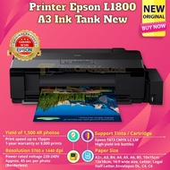 Epson Printer L1800 Print A3+ Garansi Resmi A3 Infus Suppor T Dtf Dtg