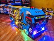 PROMO MAINAN ANAK TRUK OLENG KAYU WAHYU ABADI DII LENGKAPI LAMPU TERPAL DAN REMOTE CONTROL TERLARIS