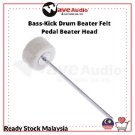 Bass-Kick Drum Beater Felt Pedal Beater Head for Percussion Drum