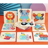 Kids Early Eduction 3D Wooden Puzzle Toys 10.7= 儿童早教3D创意积木拼图
