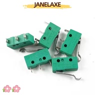 JANELAXE932QW 5PCS Micro Switch, 5A 3 Terminal Hinge Lever Switch, Durable AC 125V Green KW4-3Z-3 Li